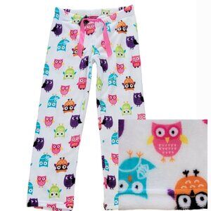 Hot Kiss Novelty Owl Print Plush Super Soft Lounge Pants NEW with Tag Sz Large